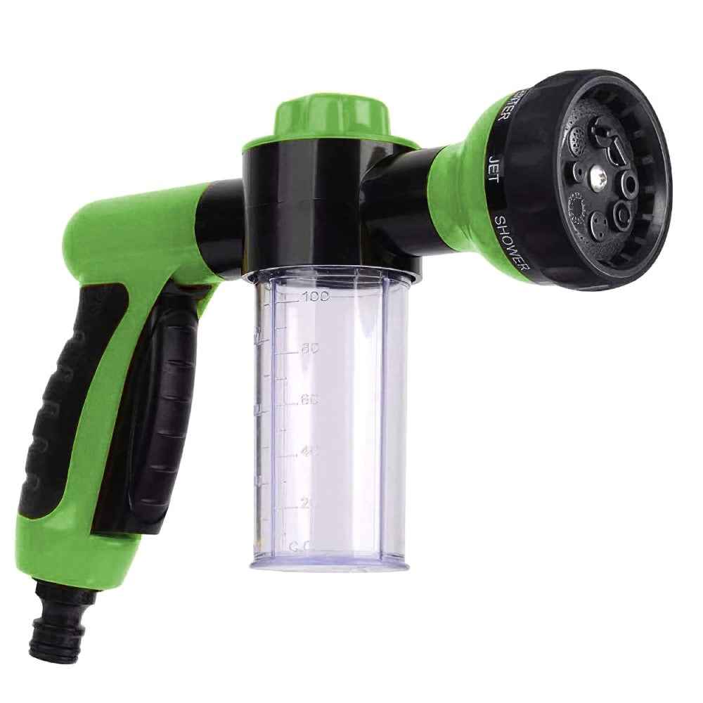 100ml Multi-Functional Water Gun Liquid-Filled High-Pressure Hand Sprayer for Washing Car Watering Lawn - Green