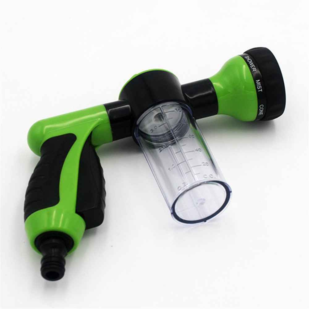 100ml Multi-Functional Water Gun Liquid-Filled High-Pressure Hand Sprayer for Washing Car Watering Lawn - Green