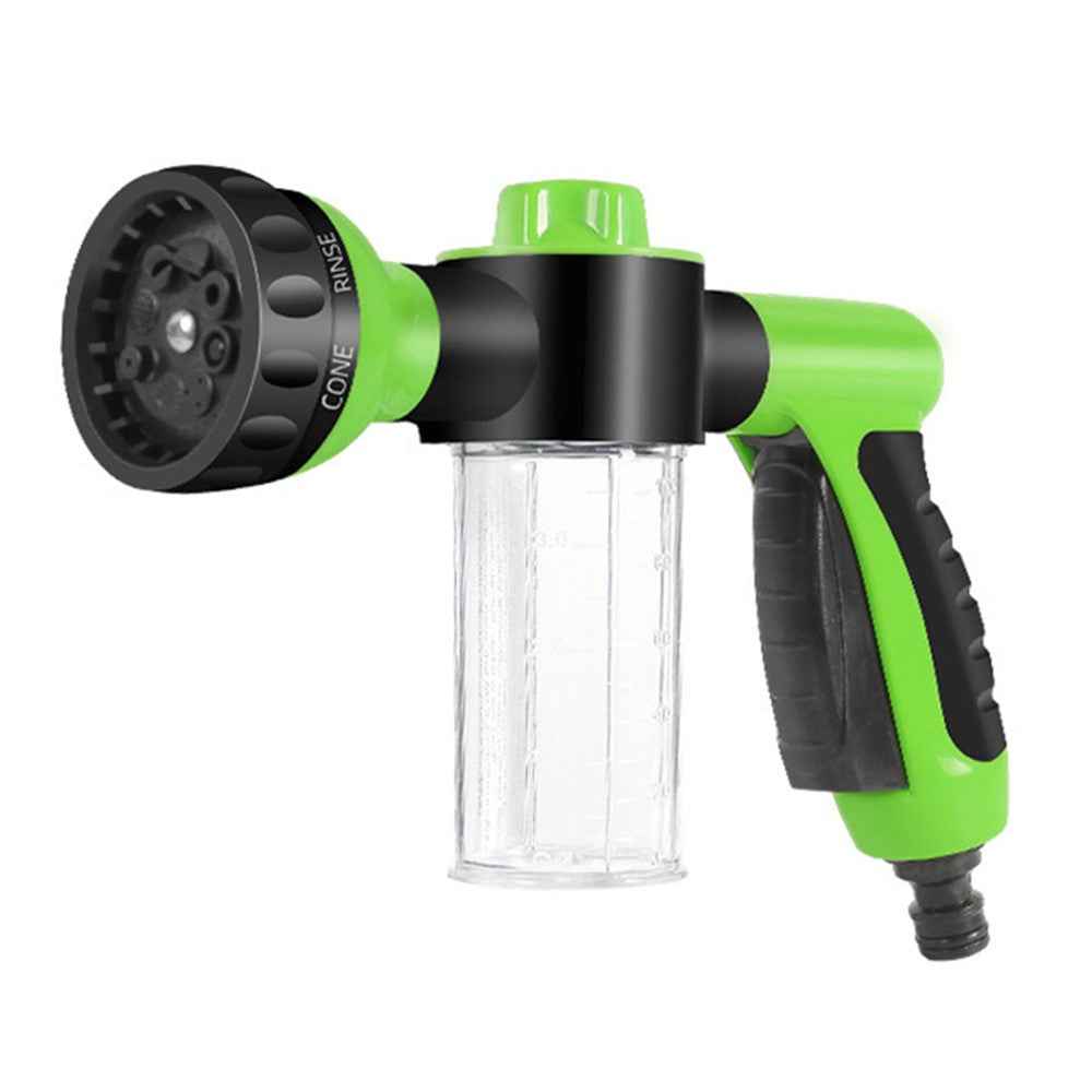 100ml Multi-Functional Water Gun Liquid-Filled High-Pressure Hand Sprayer for Washing Car Watering Lawn - Green