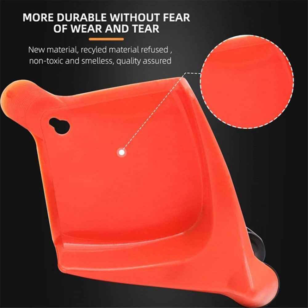 Tire Wedge Car Washing Water Pipe Tube Anti-pinch Tool Anti-winding Device - Red