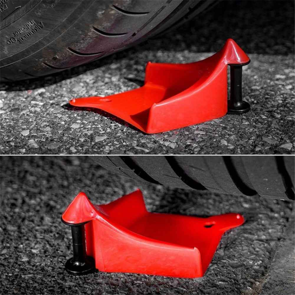 Tire Wedge Car Washing Water Pipe Tube Anti-pinch Tool Anti-winding Device - Red
