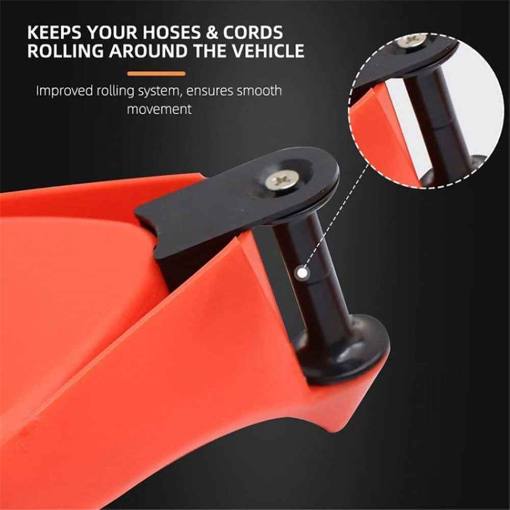 Tire Wedge Car Washing Water Pipe Tube Anti-pinch Tool Anti-winding Device - Blue