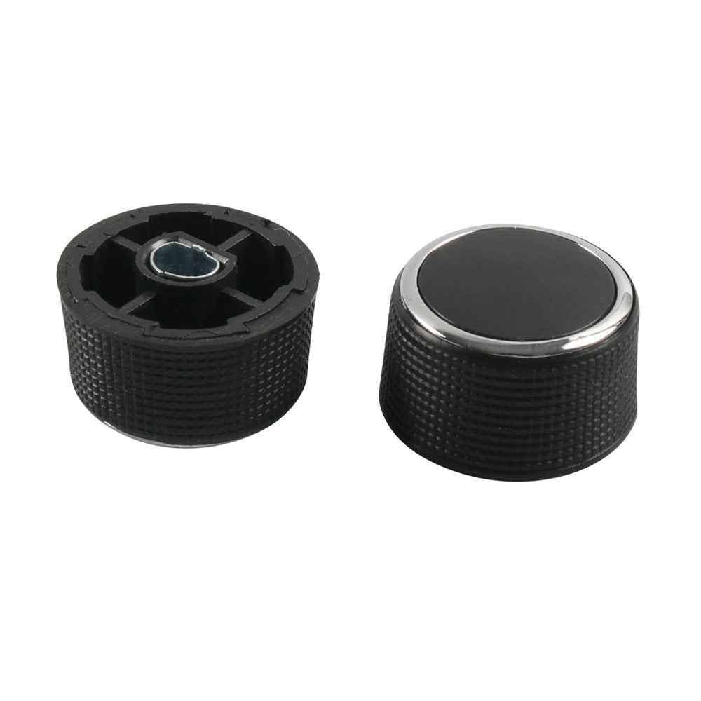 1Pair Car Radio Control Knob Kit for GMC, 22912547 Volume Switch Button Decoration