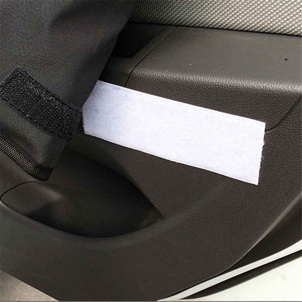 TG-PCU004 2Pcs / Set Car Side Door Window Storage Bag Organizer Hanging Bag with Mesh Pocket for SUVs, Trucks