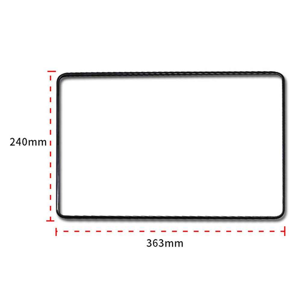Car Center Console Screen Easy Installation Frame Tool Car Decoration for Tesla Model 3 Model Y  - White