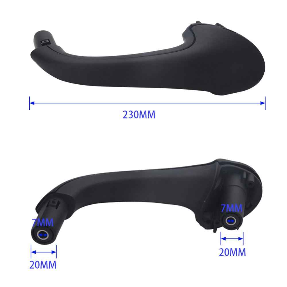 A5309-01 Car Front Left Interior Door Pull Handle Vehicle Inner Door Handle Replacement Parts for C230 2003-2007 / C240 2003-2005 (OE: 2038101651)