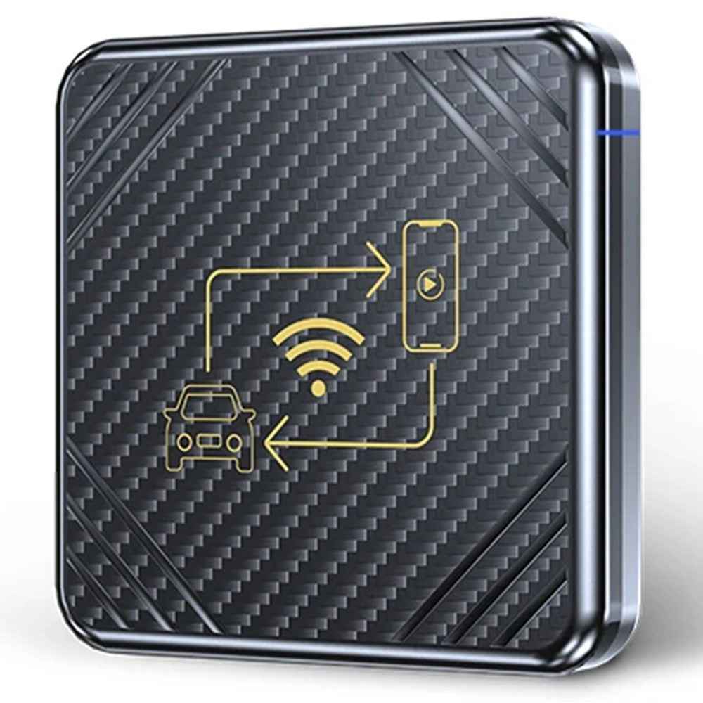 Q1 Vehicle Wireless Carplay Android Auto Dongle Car Wired to Wireless Adapter