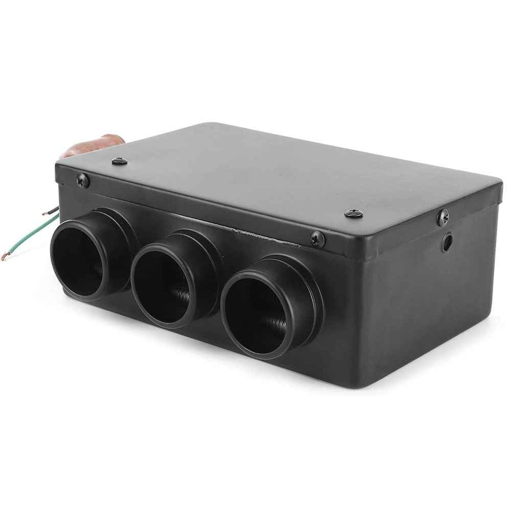 Three Hole Car Water Heater Window Defrosting Defogging Vehicle Interior Heater - 12V