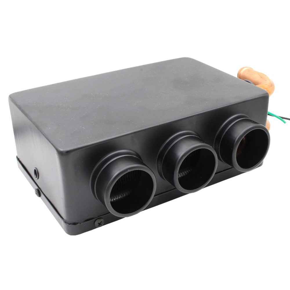 Three Hole Car Water Heater Window Defrosting Defogging Vehicle Interior Heater - 24V