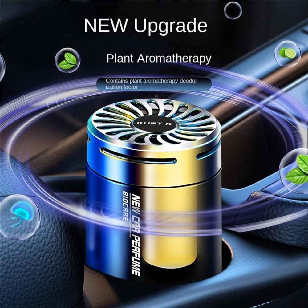 Car Solid Perfume Ornament Natural Scent Vehicle Air Freshener Solid Perfume - Lemon