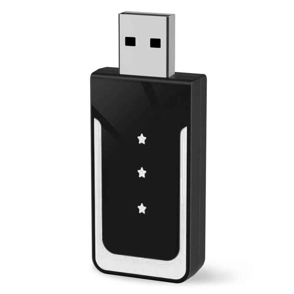 Wireless CarPlay Adapter USB CarPlay Stick Convert Wired to Wireless Android Auto Dongle for Cars with CarPlay - Silver  /  Black