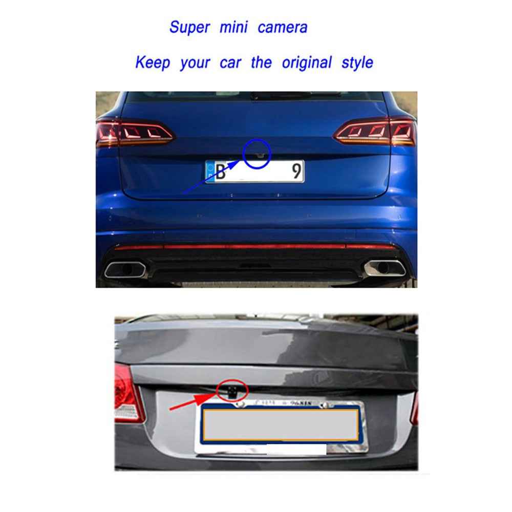 RH-702E 12V 24V 12-LED Rear View Reverse Camera + 7'' Screen Car Reversing Parking Monitor Set