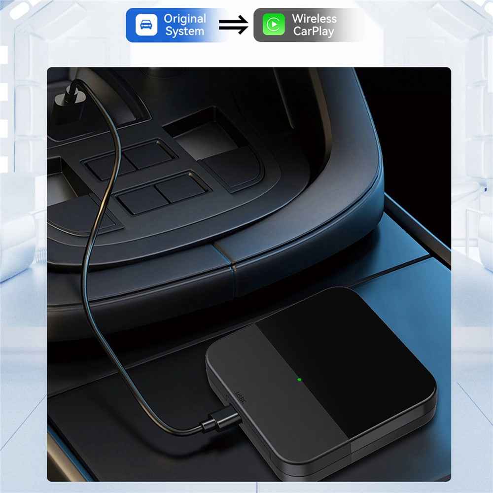 MINI3-3 For Carplay Wireless Adapter AI Box Car Infotainment System Converter USB Connection