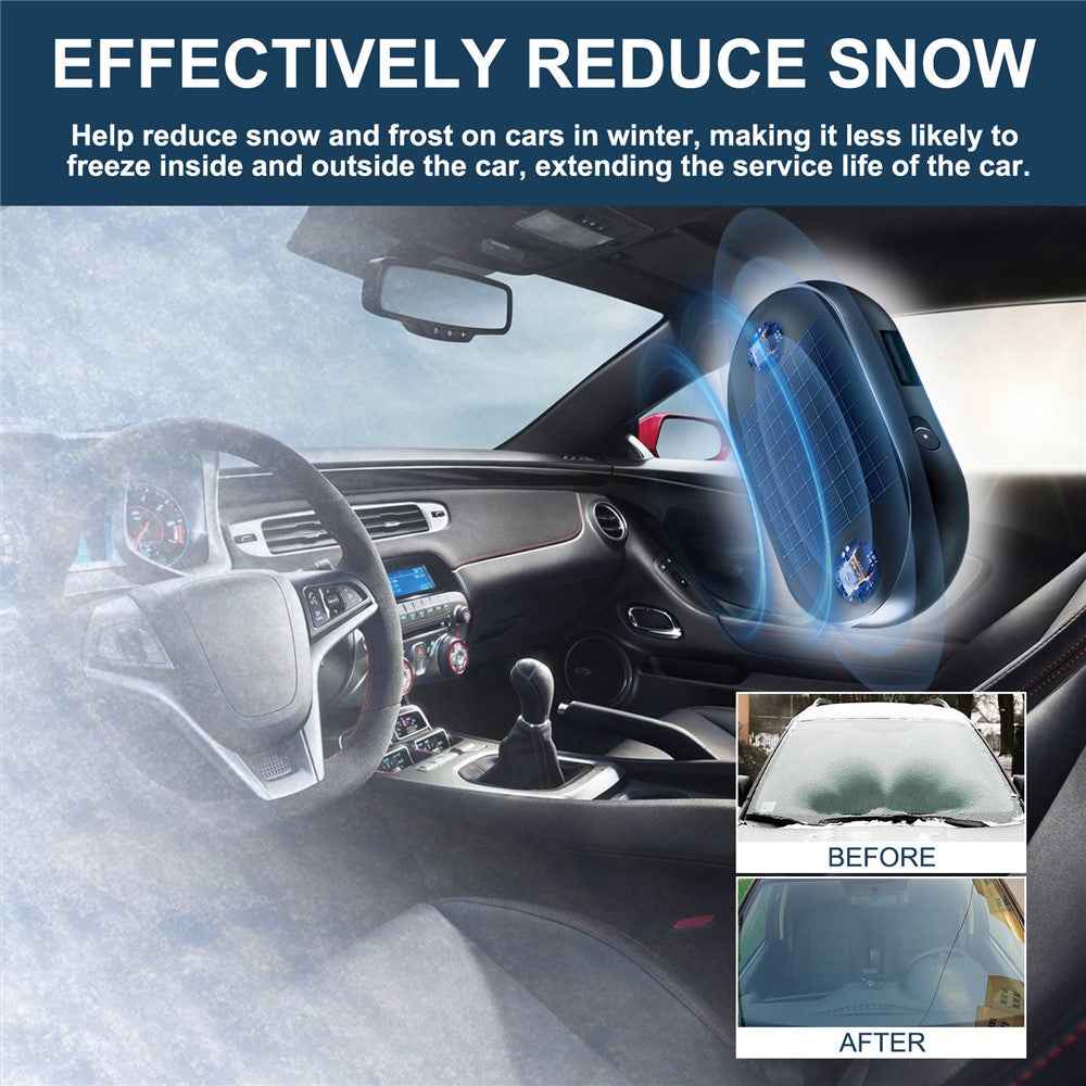 RAYHONG Car Windshield Window Anti Freeze Snow Removal Tool Quick Ice Melting Solar Defrosting Device
