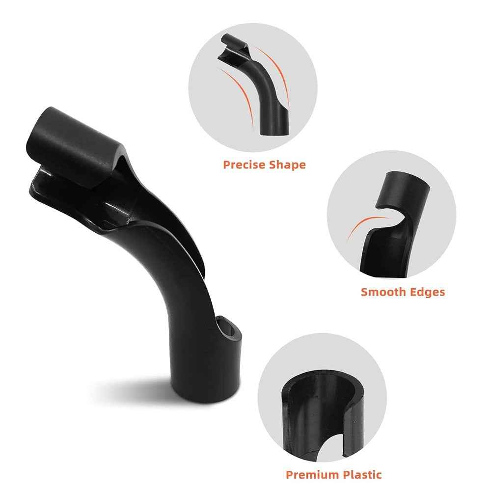 Fuel Filling Hose Holder Race Car Motorcycle Tank Refueling ABS Hose Fixing Tool - Black