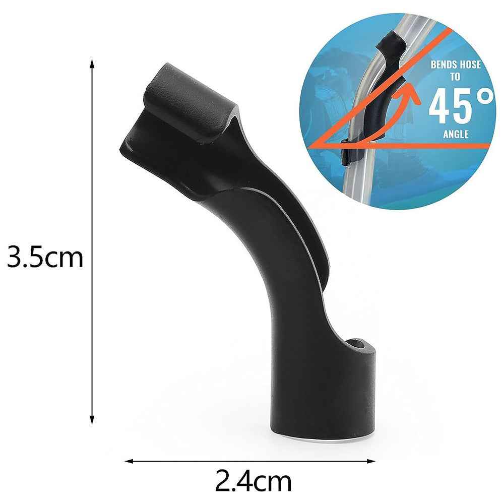 Fuel Filling Hose Holder Race Car Motorcycle Tank Refueling ABS Hose Fixing Tool - Black