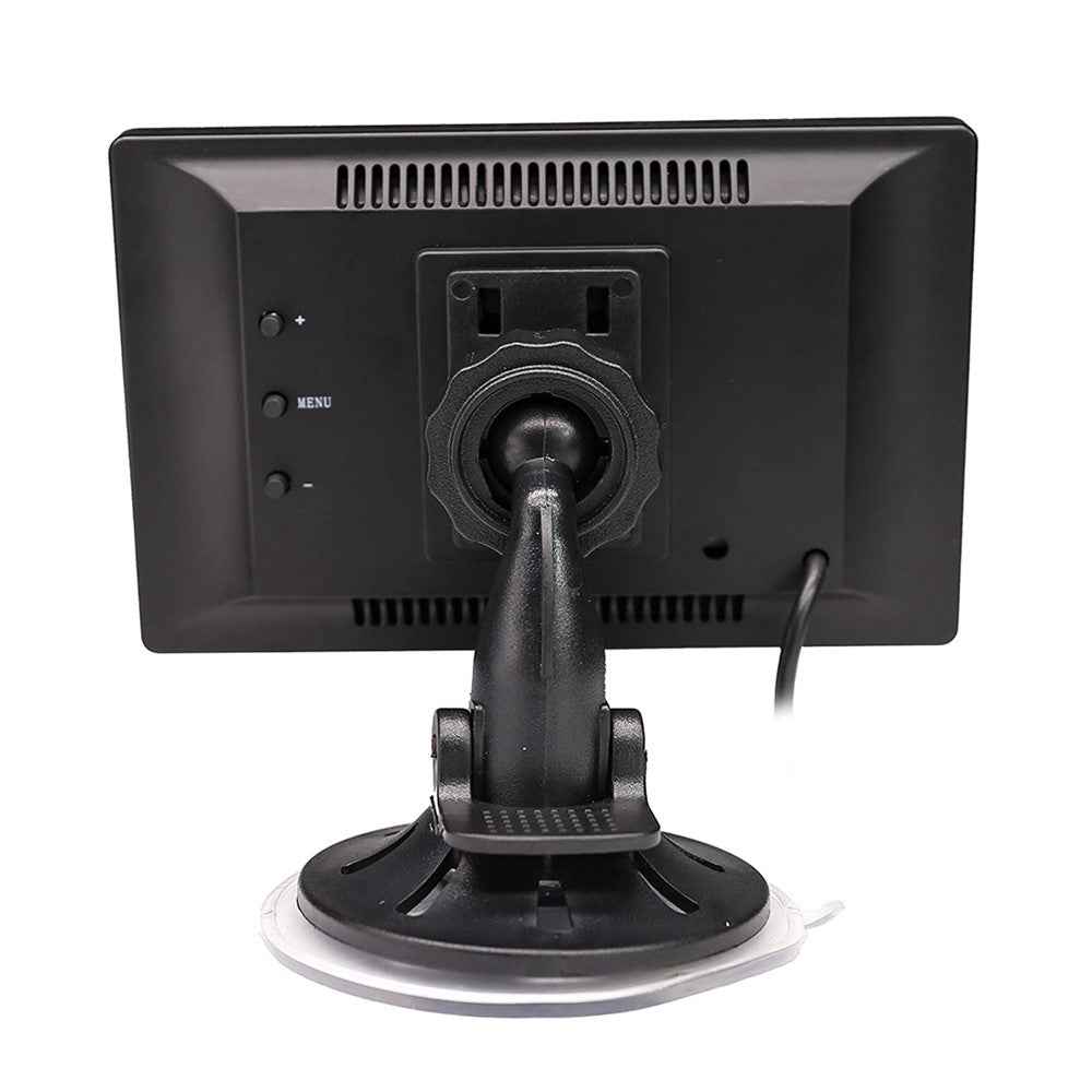 RH-506 Large 5'' LCD Display Monitor Round Rear Camera for Car Parking Reverse with Video Line and Power Supply Cable