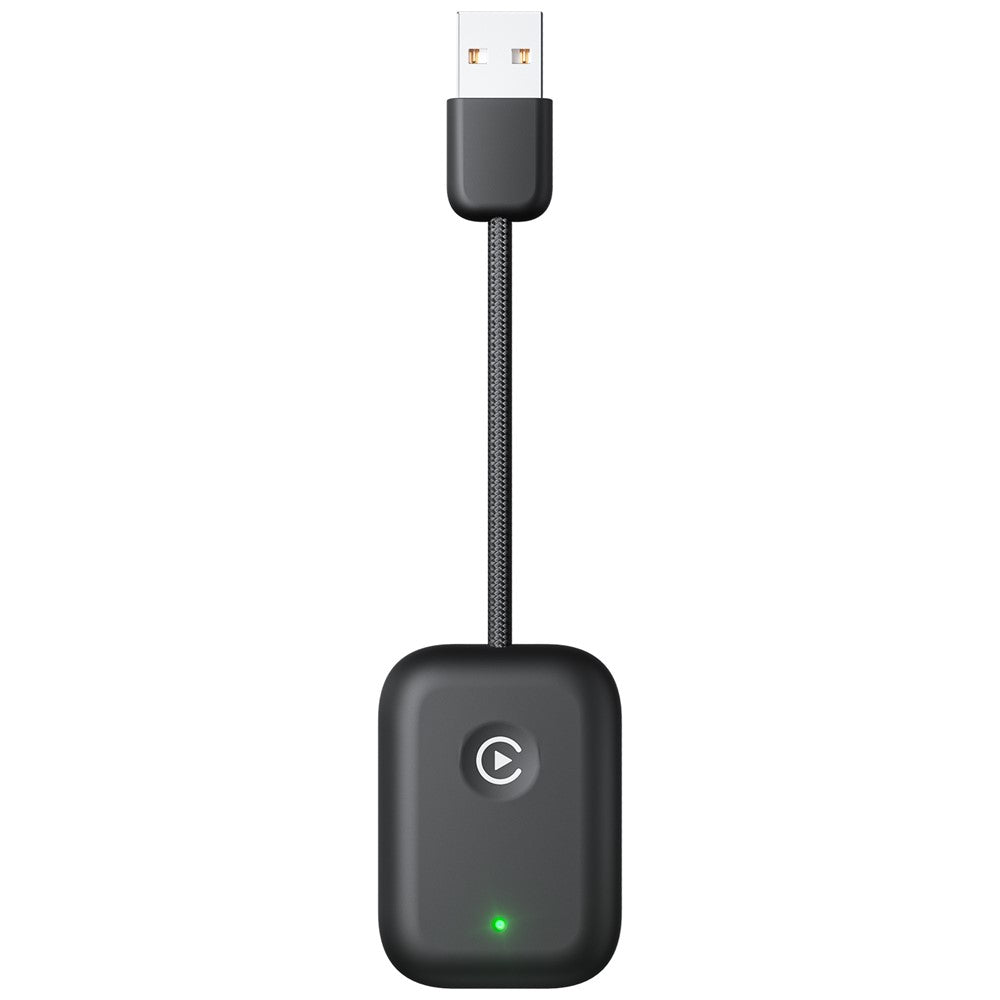 643 Car Wireless CarPlay Adapter for iPhone Transform Wired to Wireless - Black