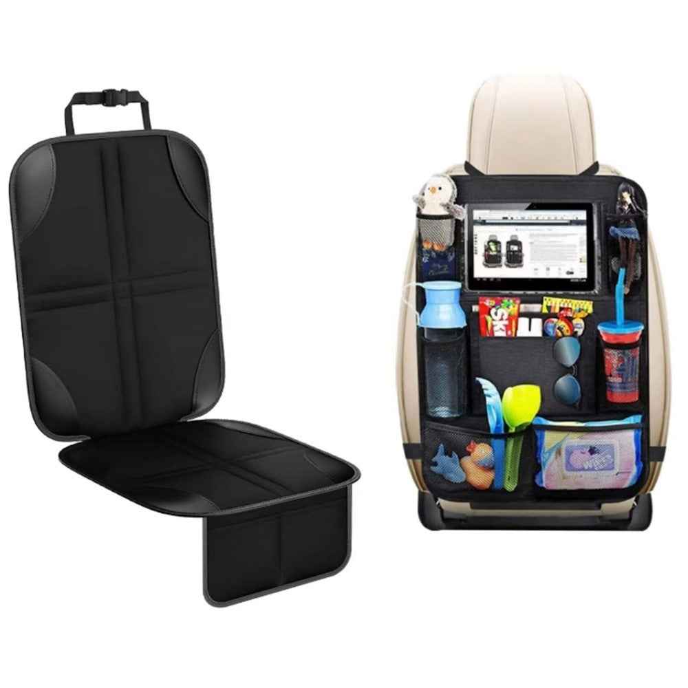 Waterproof Child Safety Seat Anti Kick Seat Cover Car Seat Backrest Protector Mat
