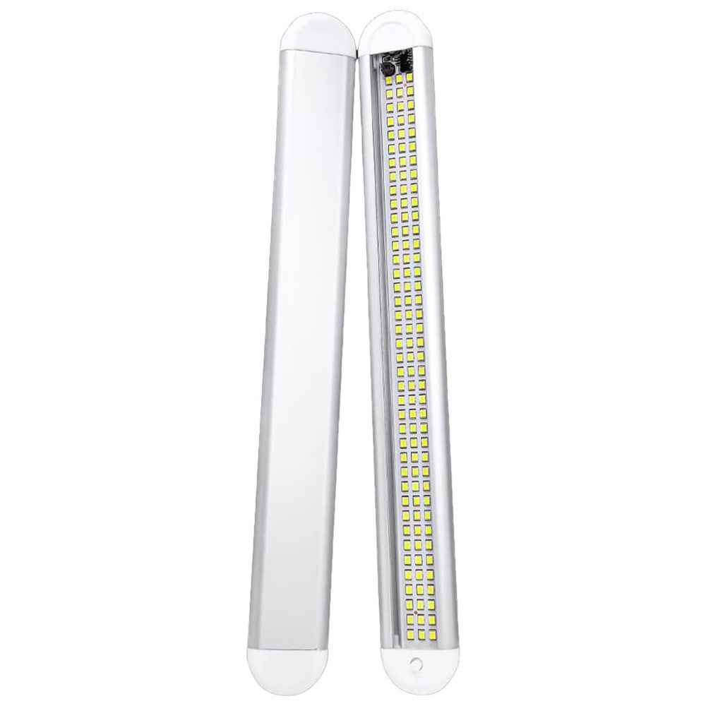 12 - 85V Car Interior Light 120 Leds 3 Rows High Brightness Reading Lamp for Truck RV Cabin