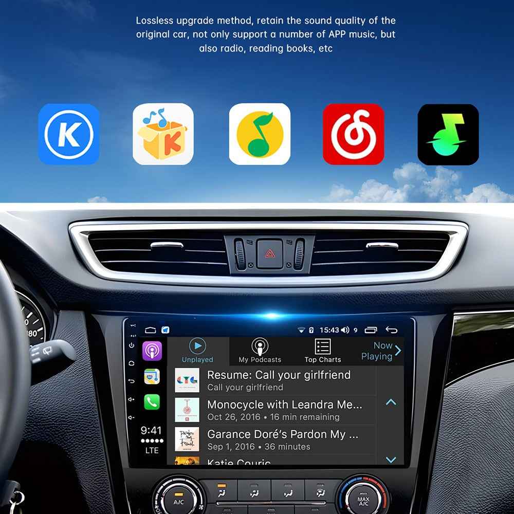 Wireless Carplay Adapter CarPlay Smart Box Convert Wired to Wireless Dongle for Apple Android