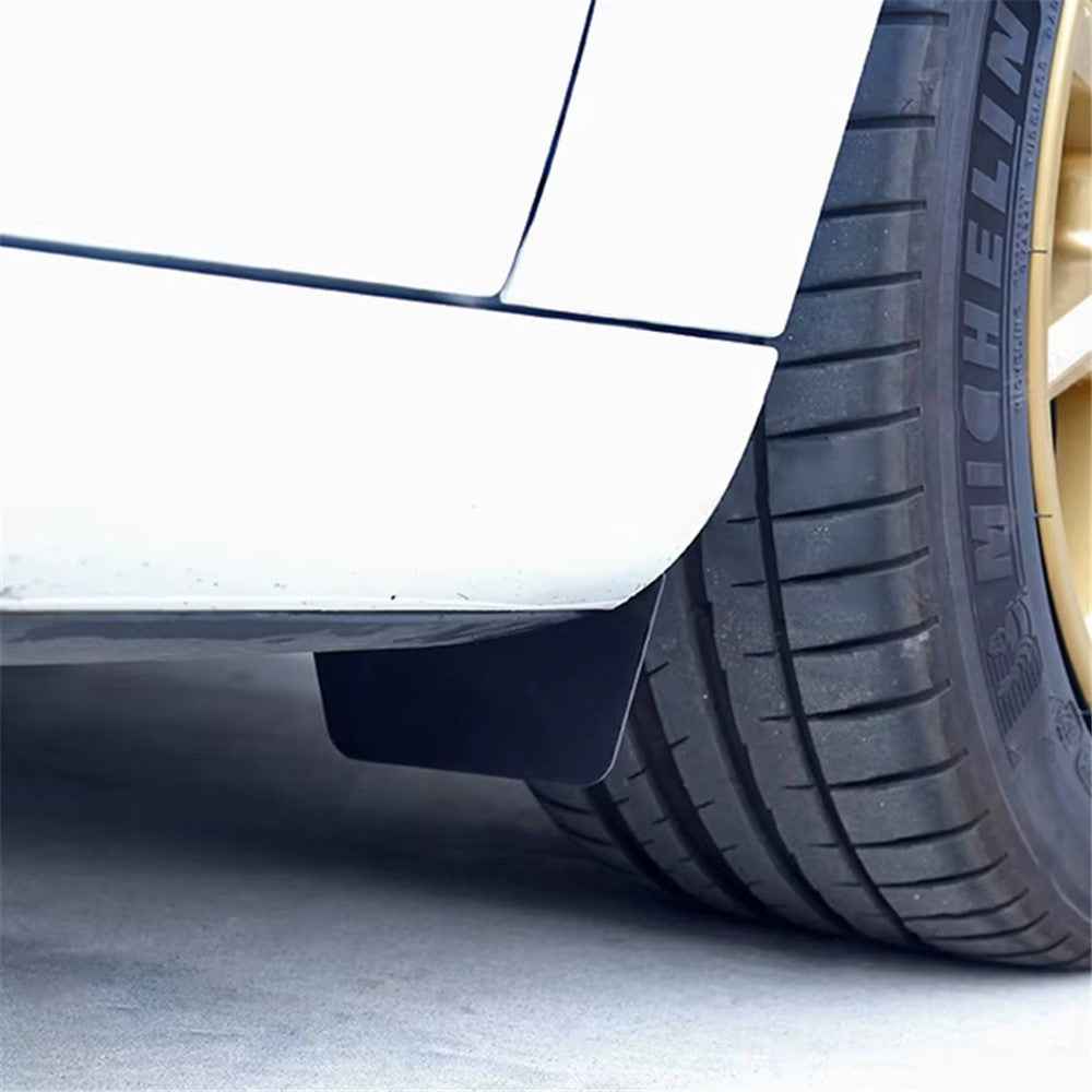 4Pcs / Set For Tesla Model Y 2021 - 2023 Mud Fenders TPE Front and Rear Splash Guards