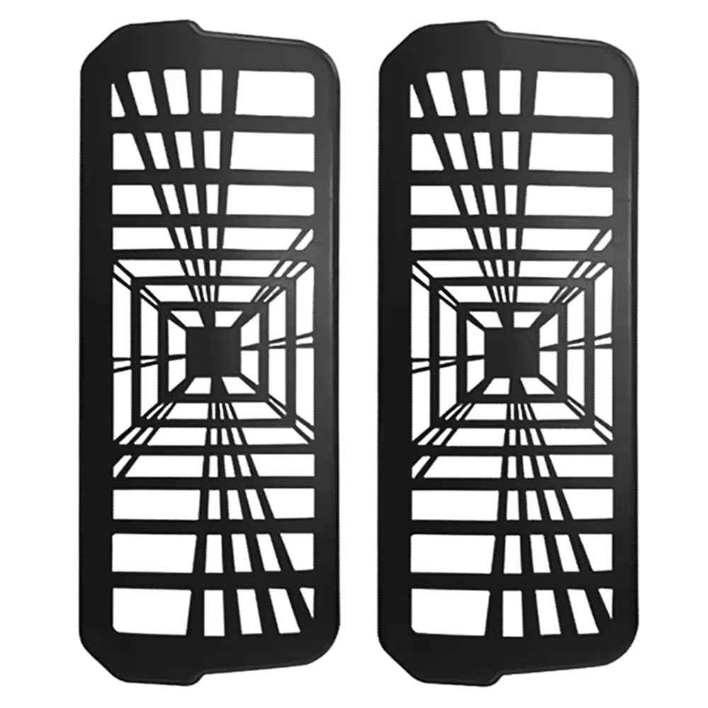 2Pcs / Set For Tesla Model Y Under Seat Air Vent Cover Plastic Air Outlet Dustproof Shield