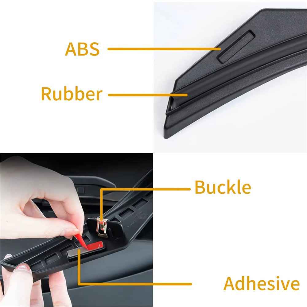For Tesla Model Y 2021 - 2024 Front Trunk Hood Rubber Seal Weatherstrip Dustproof Waterproof Strip
