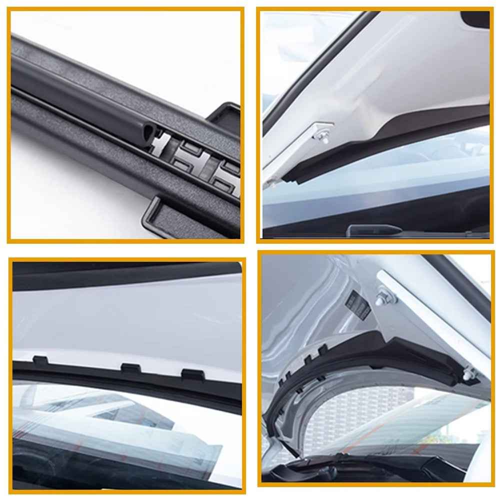 For Tesla Model 3 Front Hood Waterproof Seal Strip Engine Cover Dust Protection Rubber Gasket