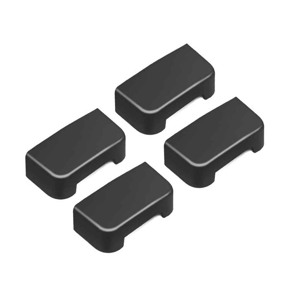 4Pcs TPE Covers for Tesla Model Y / 3 Seat Rail Protector Anti-Kick Guards Rear Seats Accessories