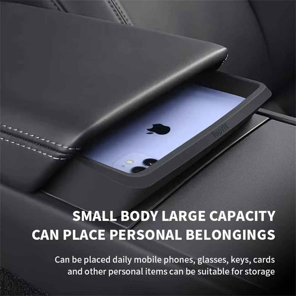 For Tesla Model 3 Highland 2024 2025 Center Console Storage Box Armrest Organizer Tray