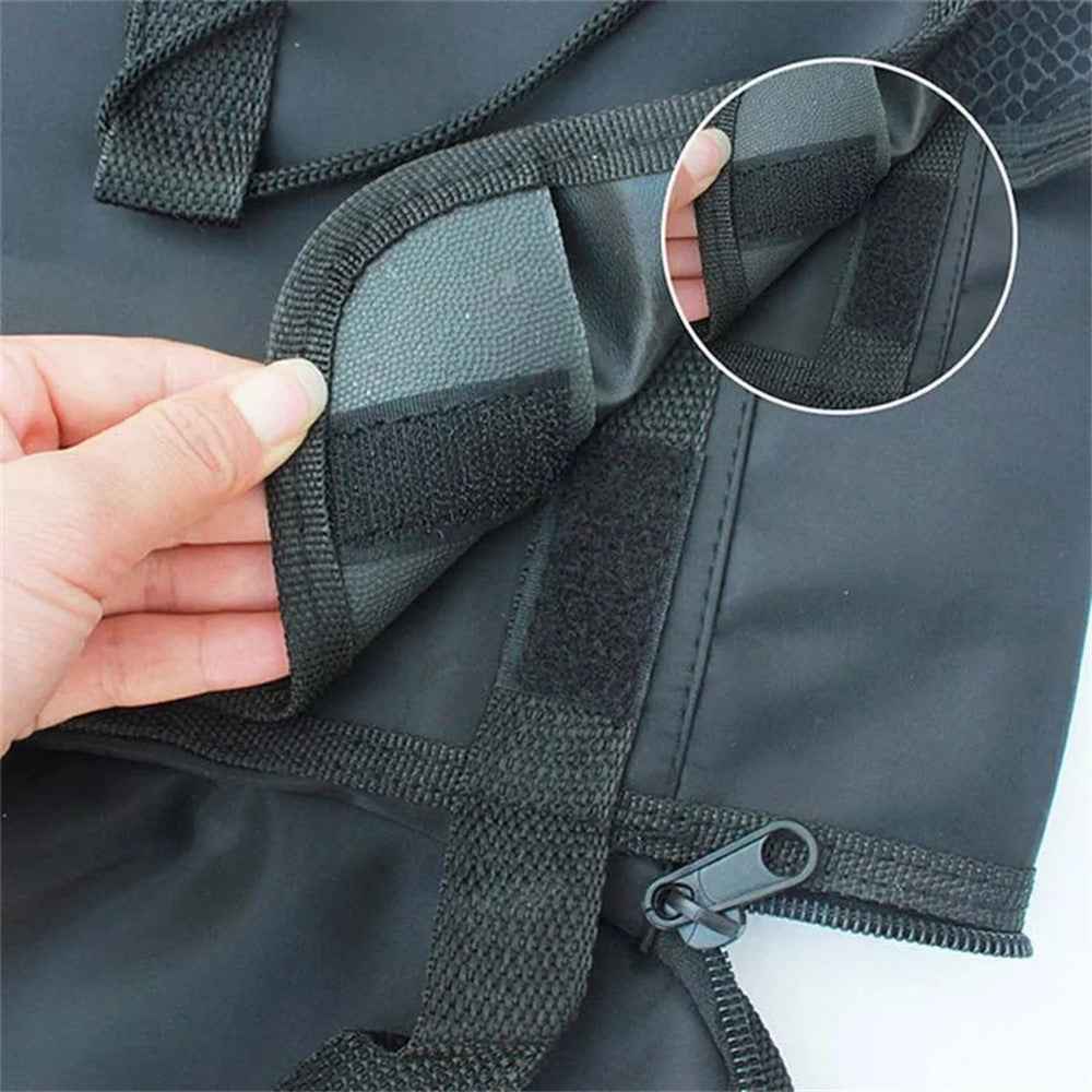 Car Seat Back Cooler Bag Oxford Cloth Aluminum Foil Insulated Thermal Hanging Storage Organizer