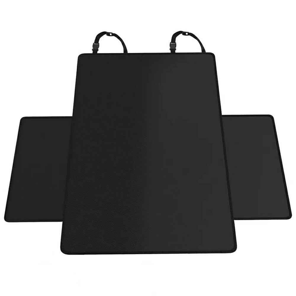 SUV Cargo Liner Trunk Mat Waterproof Anti Dirt Pet Carrier Pad Thick Car Dog Mat For Trunk Protection - Black