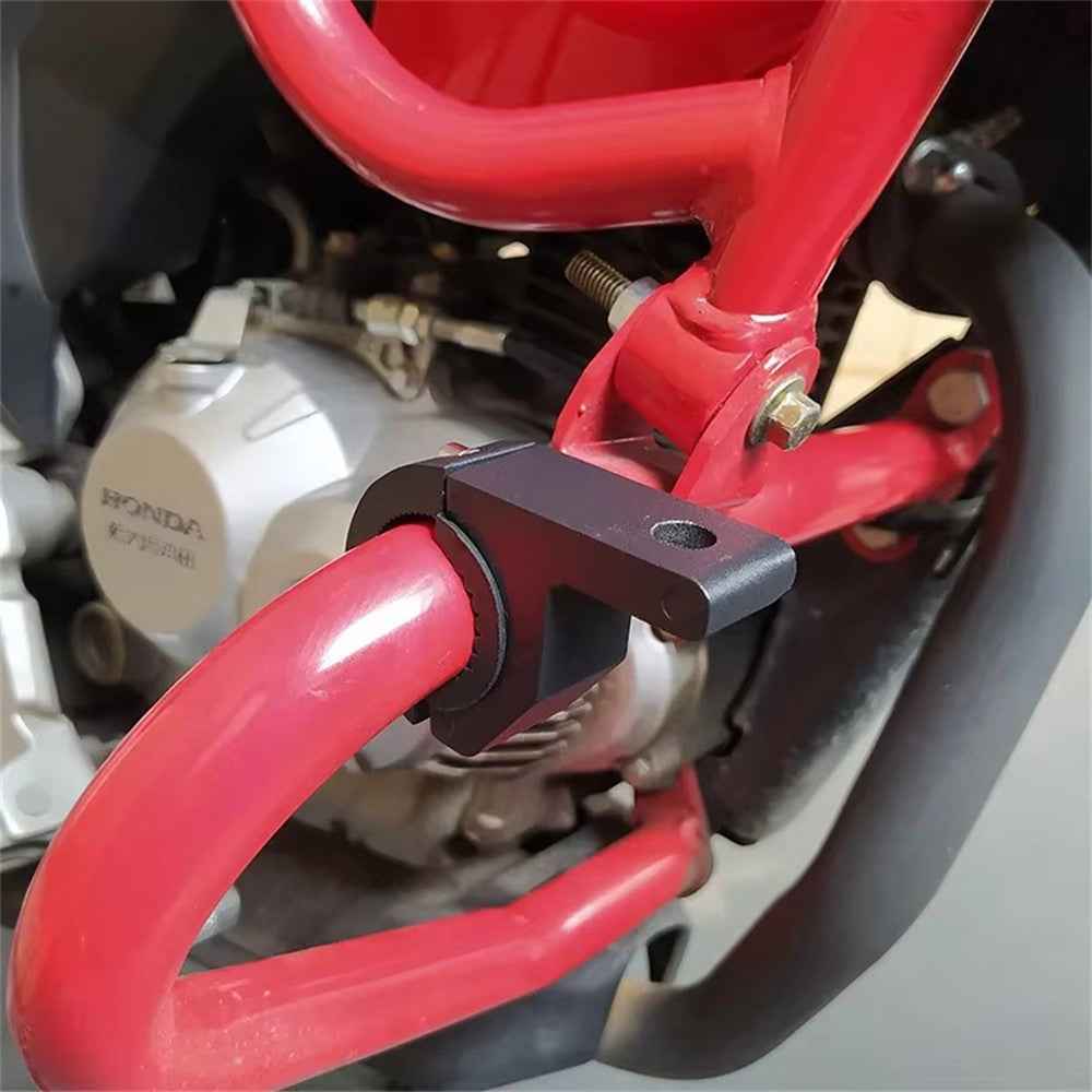 1Pc Aluminum Alloy Motorcycle Spotlight Tube Clamp Mounting Bracket External Lamp Holder Support
