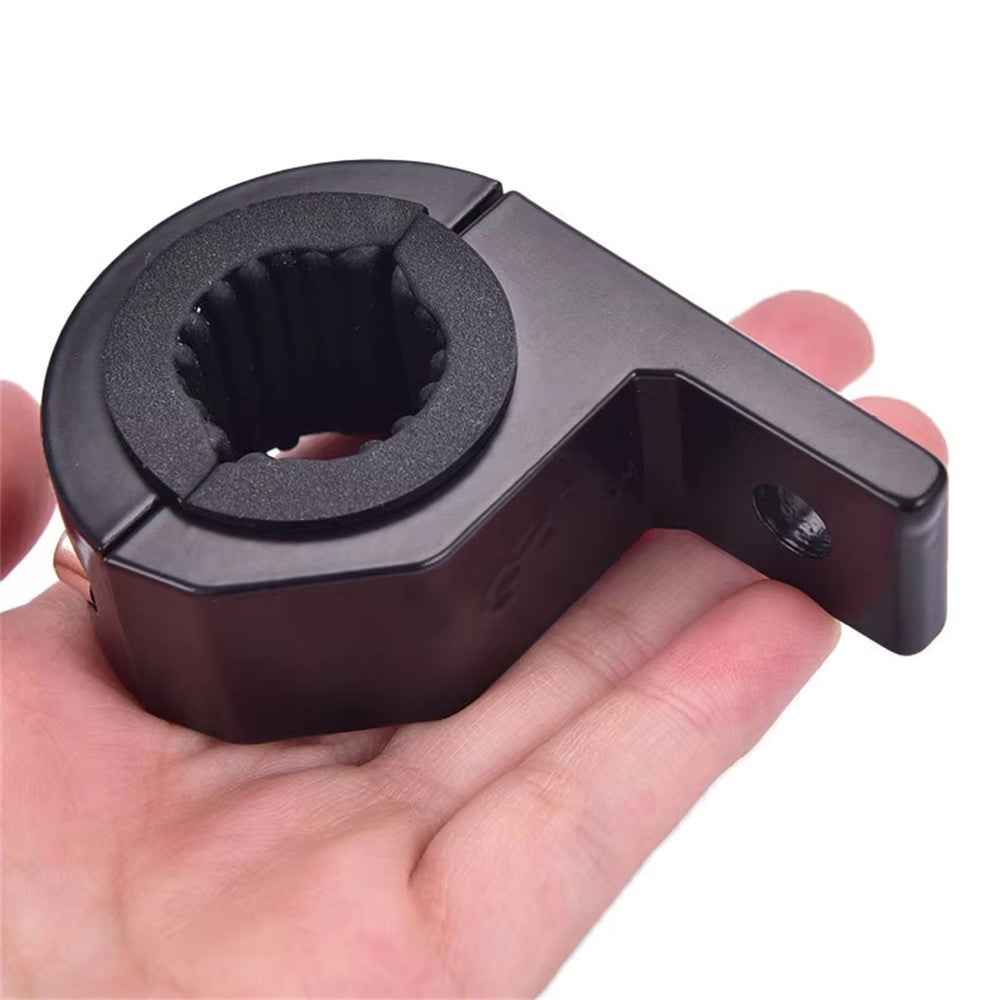 1Pc Aluminum Alloy Motorcycle Spotlight Tube Clamp Mounting Bracket External Lamp Holder Support