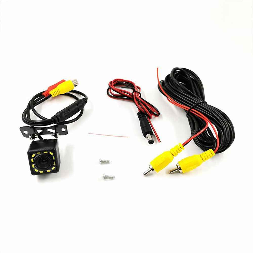 IP68 Waterproof 12 LED Car Rear View Camera Automotive Night Vision HD Backup Camera
