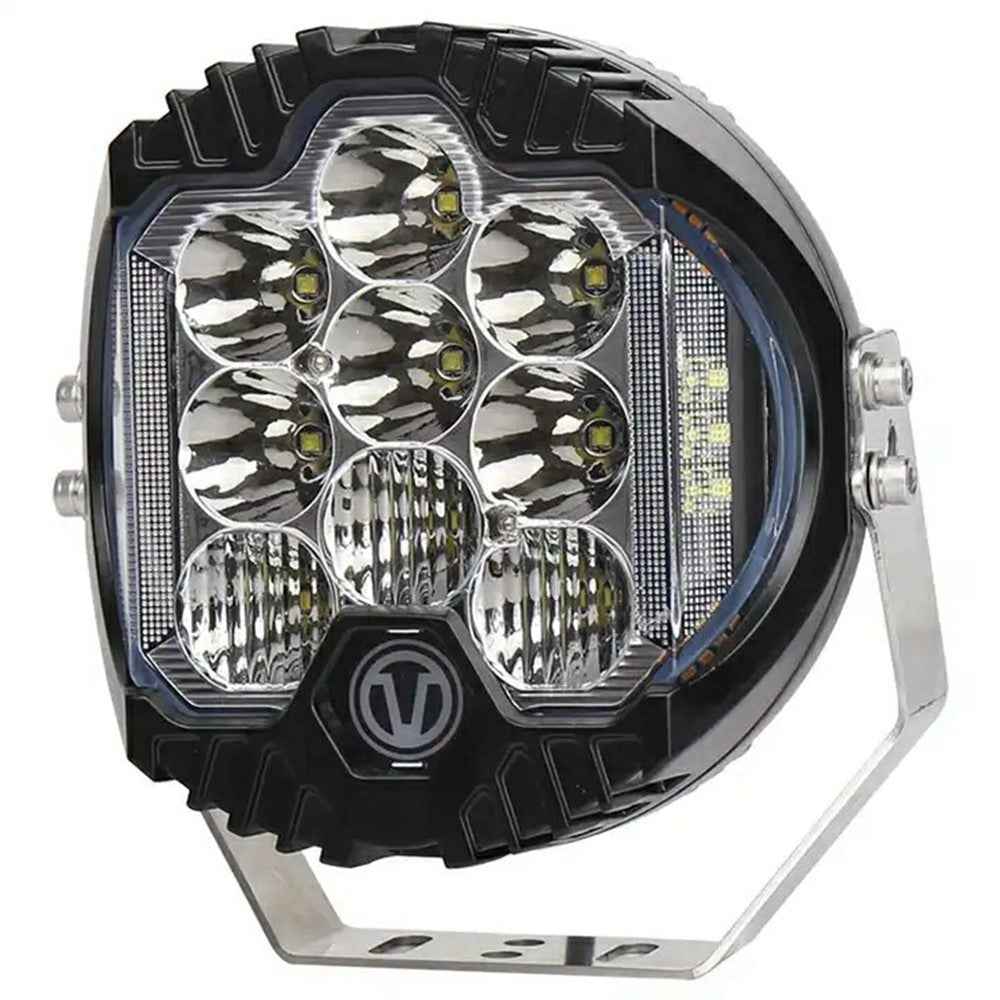5 Inch 50W LED Work Light Three Sides Illumination Off Road Driving Lamp Spot Beam for Vehicle - White Light
