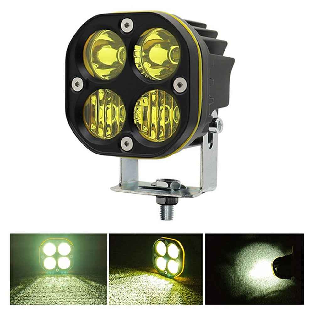 D1-1 3 Inch Square LED Work Light 40W Car Driving Fog Lamp for Off Road Vehicle Front Bumper Light