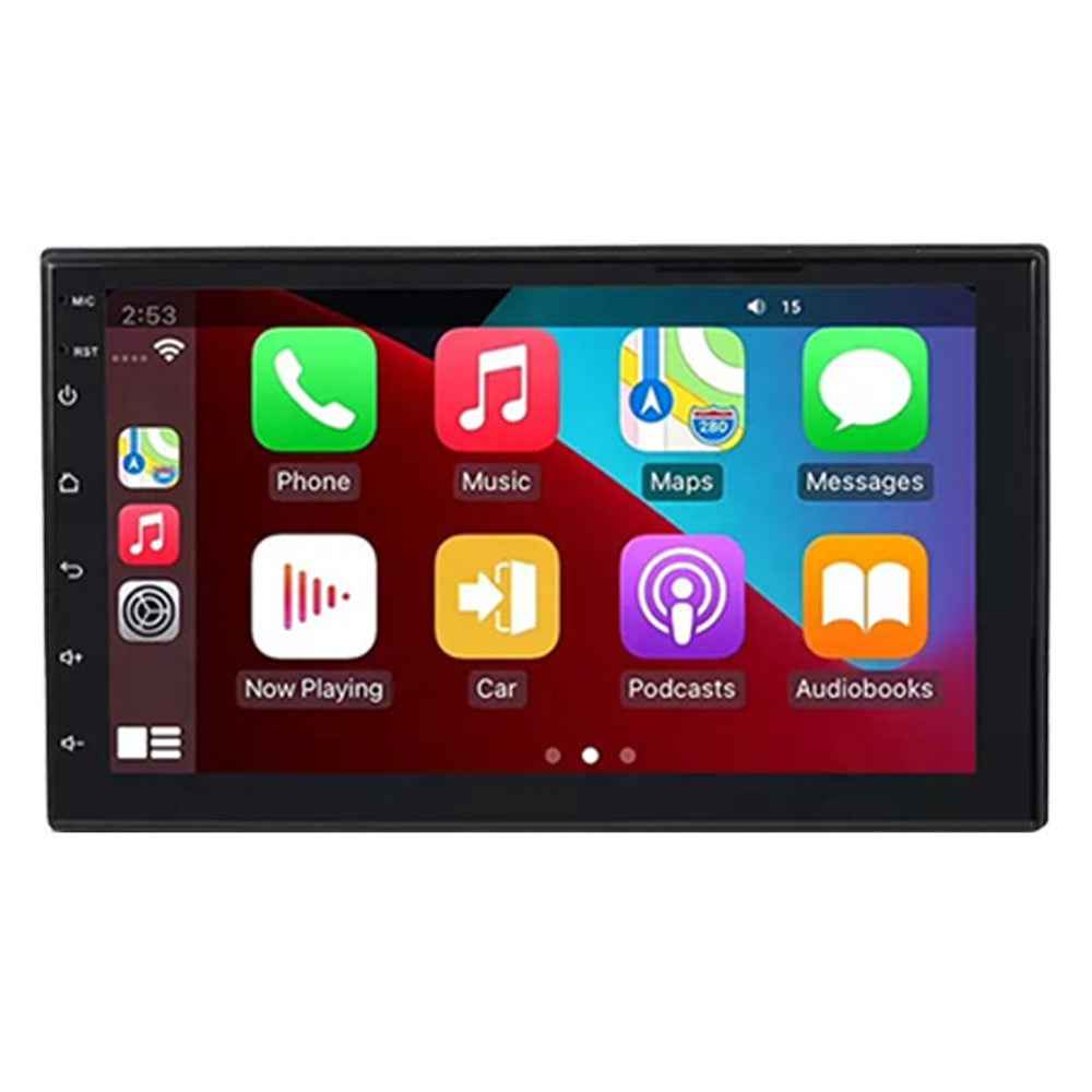7 Inch Car Central Control Display Screen WiFi + Bluetooth-Compatible Android 12 Multimedia Player , 1+32GB