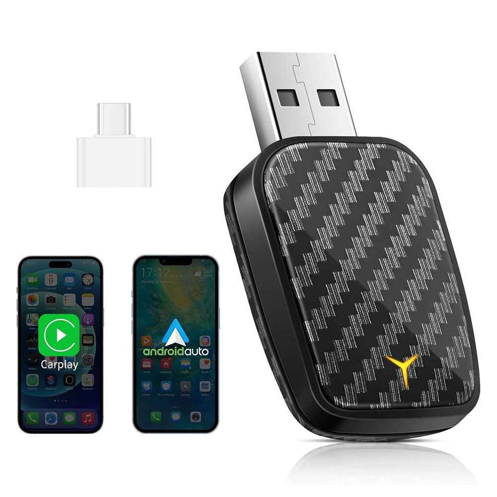 R5031 Wireless CarPlay Android Auto Adapter Box Smart Connectivity for Car Multimedia Systems