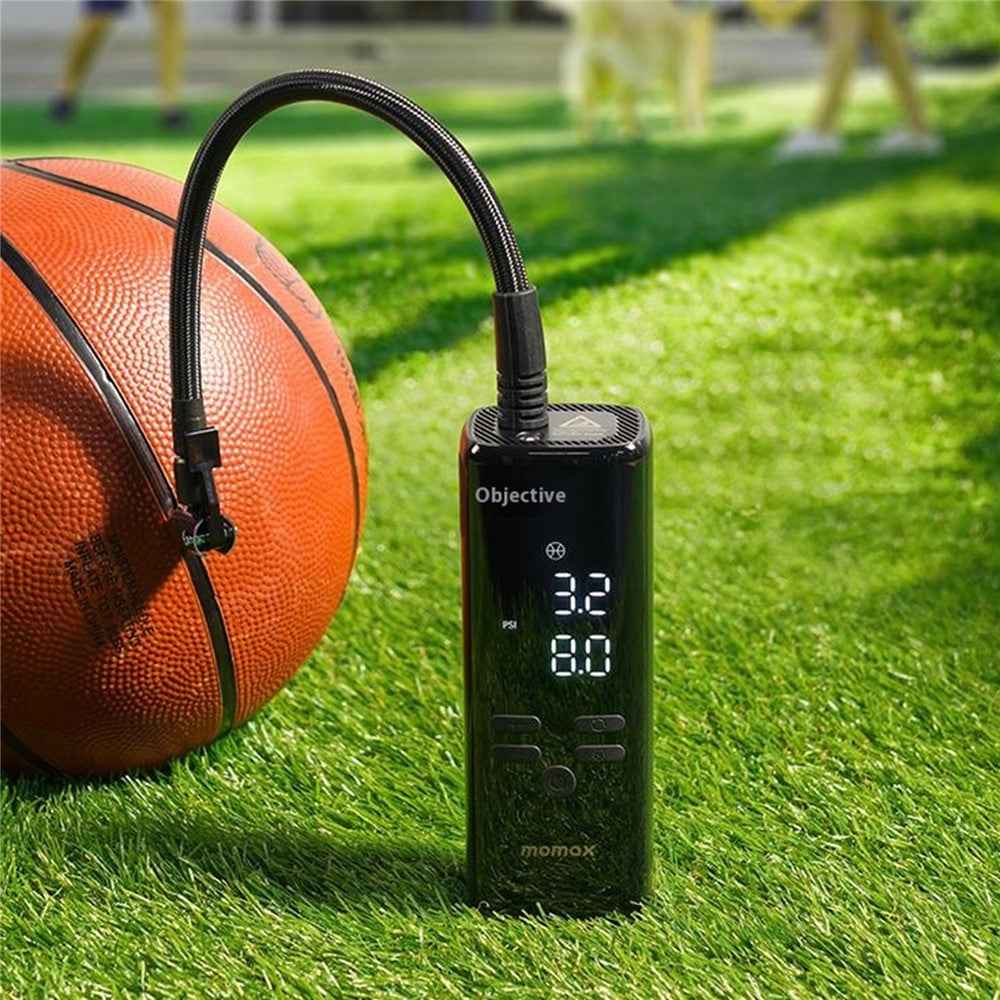 MOMAX 1-Move Support Smart Wireless Air Pump 150 PSI High Pressure Portable Compressor