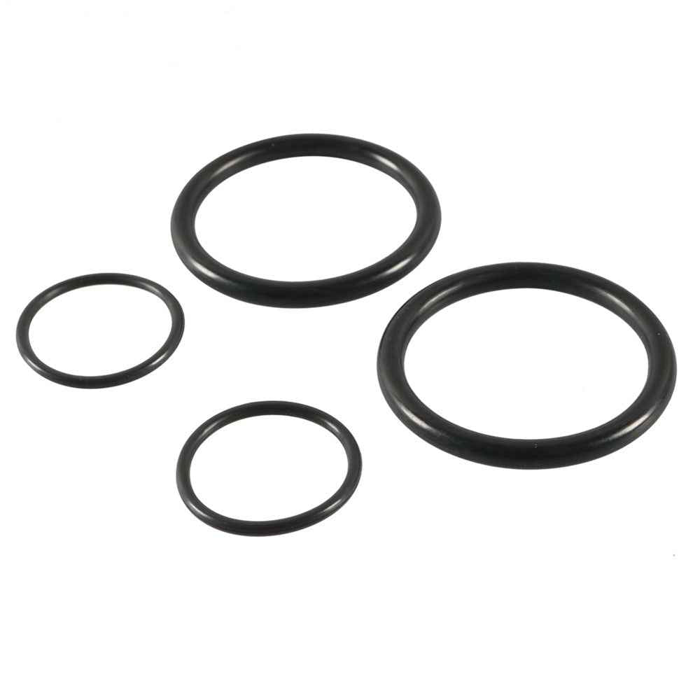 A6543 4PCS Car Seal Rubber O-Ring Kits 2 Sizes Sealing Gasket, OE: 11367506178