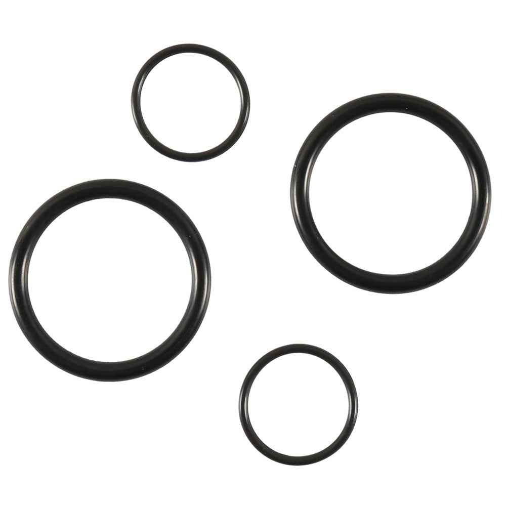 A6543 4PCS Car Seal Rubber O-Ring Kits 2 Sizes Sealing Gasket, OE: 11367506178