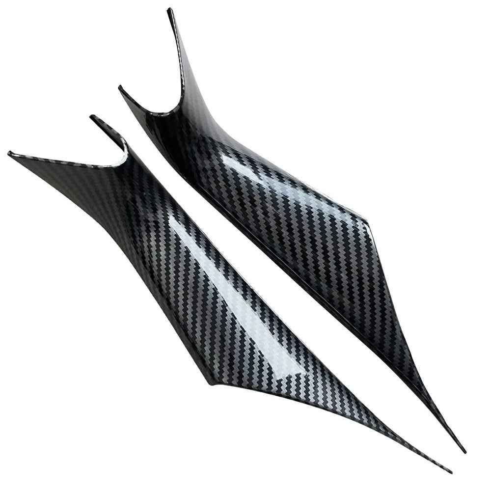 F30 4Pcs / Set For 5 Series G30 / G31 / G38 2018 - 2023 Carbon Fiber Pattern Plastic Car Interior Door Pull Handles