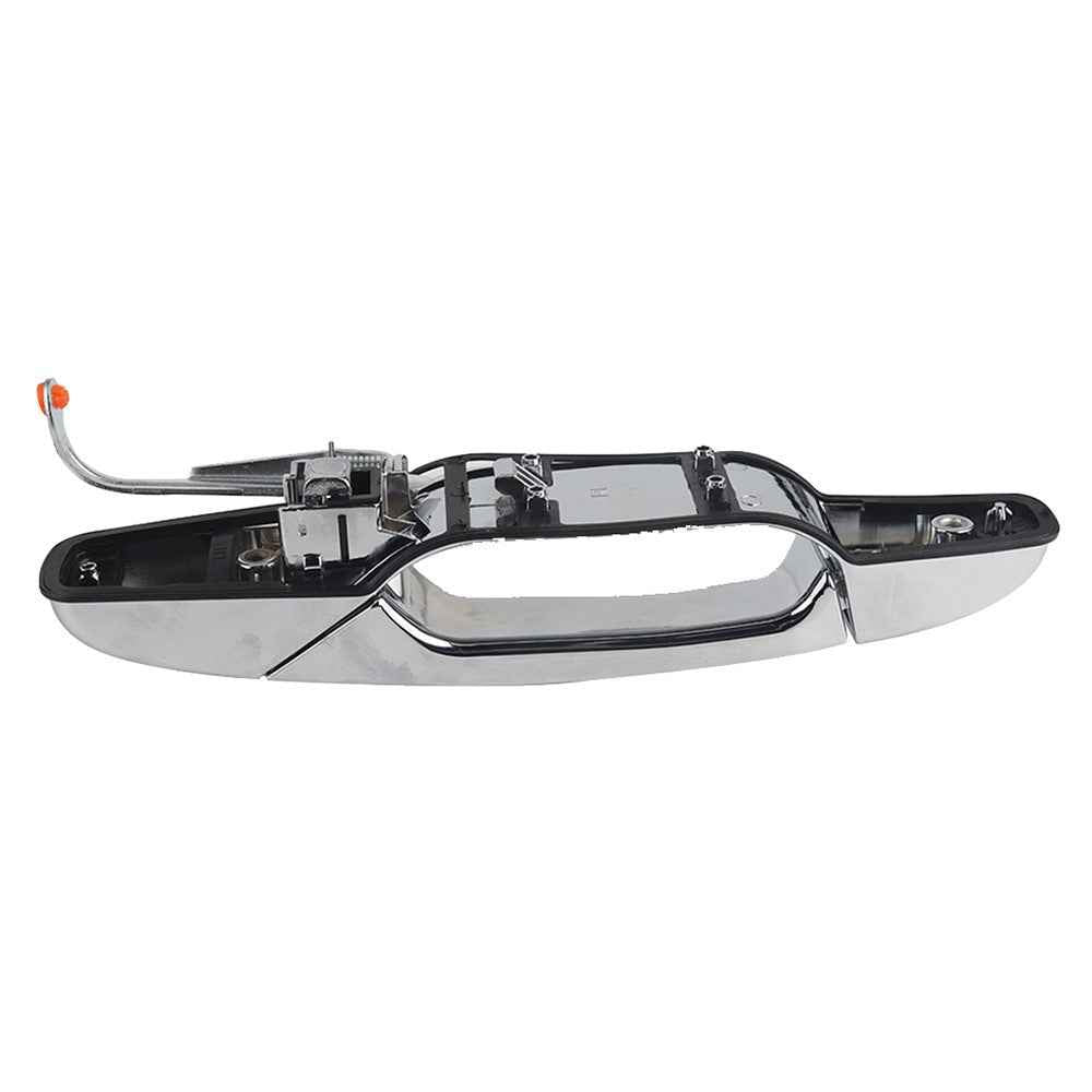 A5050-03 Electroplated Car Door Handle Rear Left Side Exterior Door Handle for ESCALADE 2007-2014, SILVERADO 1500 2007-2013 (OE: 22738725)