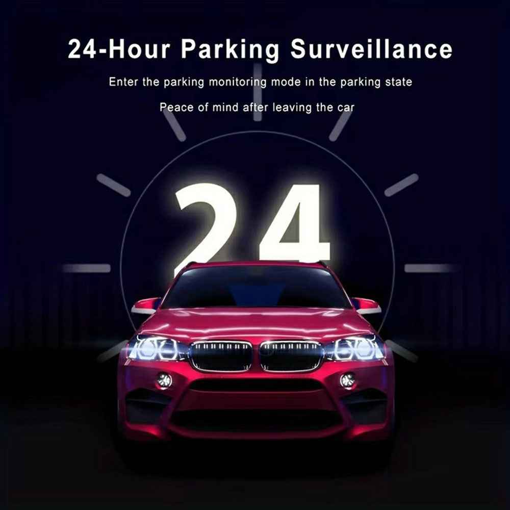 WIFI Car Dash Cam HD 1080P Front / Inside / Rear 3 Lens Car DVR Parking Recorder