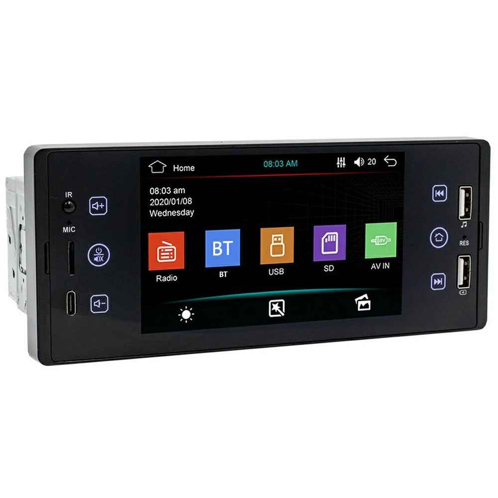 SW-150 5 Inch Touch Screen FM Radio MP5 Lossless Audio Bluetooth-Compatible Car Multimedia Player