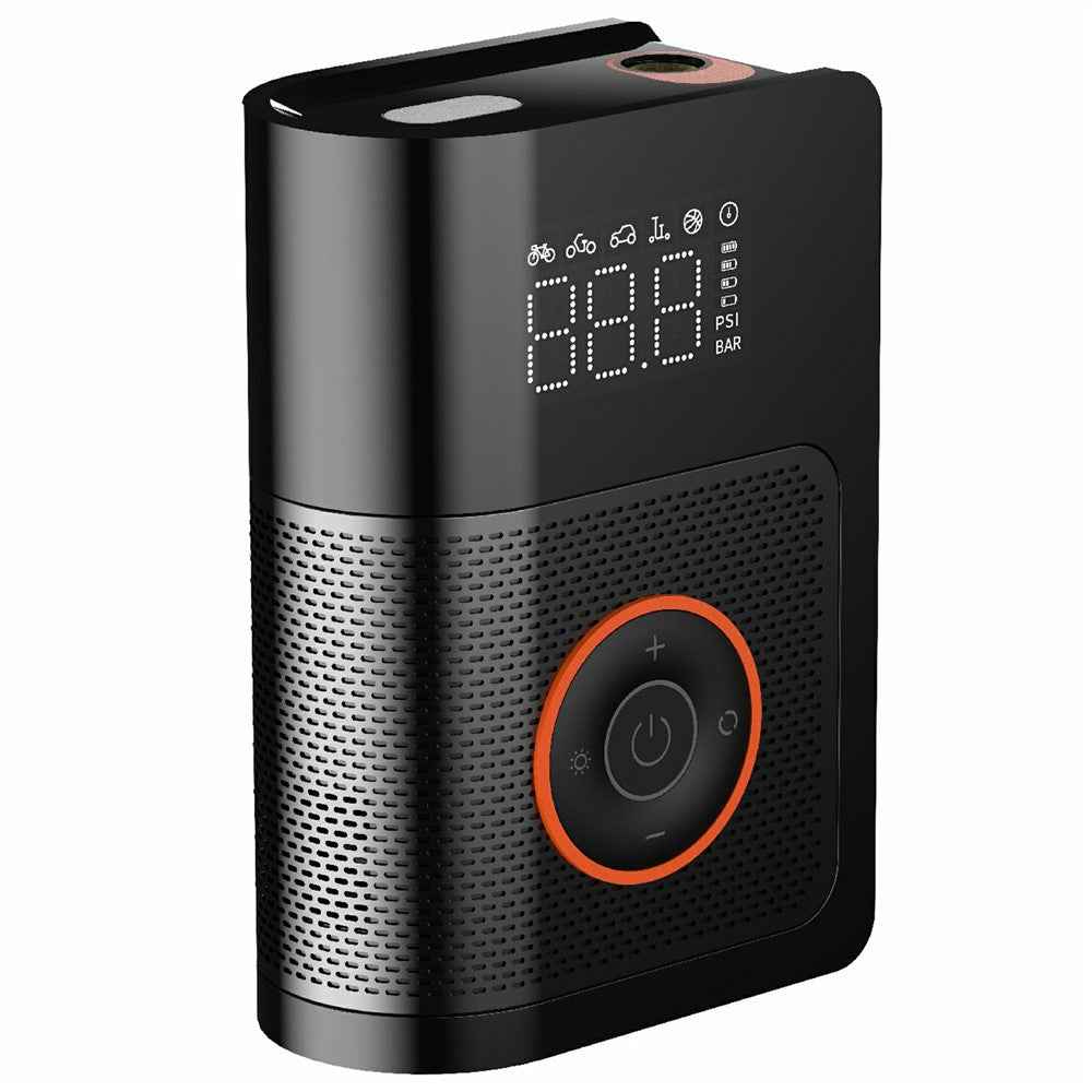 Portable Mini Air Compressor for Car Digital Display Wireless Tire Inflator Smart Pump with LED Light