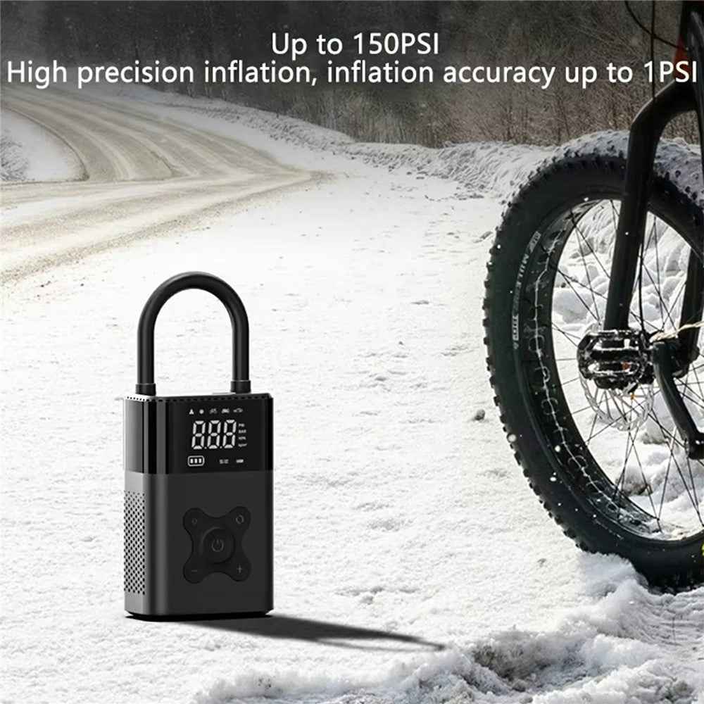 CQB-B5-01 Portable Digital Display Wireless Car Air Pump  19 Cylinder Smart Electric Tire Inflator