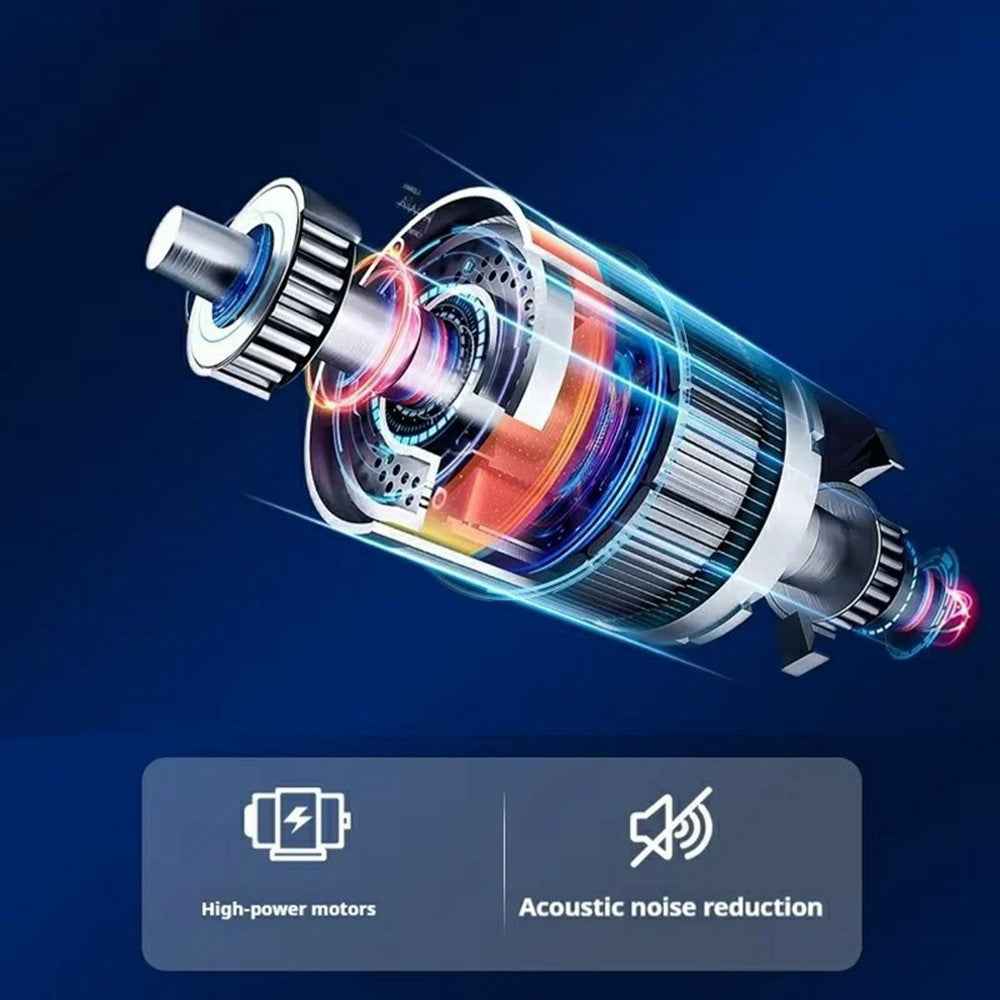 Handheld Mini Car Vacuum Cleaner Rechargeable Wireless Powerful Suction Cleaning Device